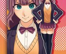 全身立ち絵描きます 等身高めのキャラクターイラストです イメージ5