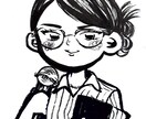 可愛いデフォルメ似顔絵描きます リアルすぎない可愛くレトロな一点ものな似顔絵 イメージ5