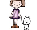 イラスト描きます あなたも見てる方も癒されるふんわりキャラを提供します。 イメージ5