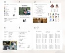 プロフィールブックのテンプレート納品します WEB＆冊子版 同デザイン ❤︎ Canvaテンプレート イメージ3