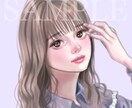 キラッとした質感や透明感のある人物の絵を描きます SNSアイコンや配信用のイラスト等にも！ イメージ5