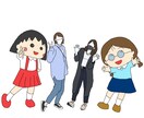 推しとの夢のツーショット描きます 追加料金なし！人数制限なし！写真を元にアイコン描きます^_^ イメージ6