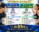 先着3名80%OFF！90日間専属サポートします 運動・食事・生活習慣をまとめて、あなた専属で伴走します イメージ4