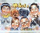 可愛い似顔絵☆お写真からお描きします 想いを伝えたい大切な人へのプレゼントに イメージ8