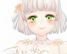 お人形みたいなキラキラな女の子描きます サービス開始記念☆10件目までの特別価格！ イメージ6