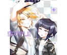 アナログ水彩風の萌え系イラスト描きます 動画サムネ、同人誌の表紙など、ご希望に合わせてお描きします！ イメージ8