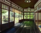 光を感じる色鮮やかな背景イラストお描きします “あなただけの世界”を彩るお手伝いさせてください！ イメージ3