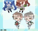 デフォルメイラスト制作します 表情差分３種無料！可愛さ重視のデフォルメイラスト イメージ3