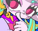 ポップでカワイイデフォルメイラストをお描きします 安い！早い！かわいい！ポップなイラストお任せください♪ イメージ3