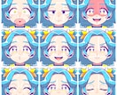 ポップでかわいい立ち絵を制作します 配信活動やゲーム制作、TRPGに使える立ち絵を制作します！ イメージ2