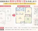 不動産・空き家の簡単な間取り図を作成します 物件紹介資料に掲載できる程度の簡単な間取り図を作成します。 イメージ1