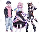 1枚絵や立ち絵、楽曲のイラスト等描きます あなたのやりたい！を応援します イメージ3