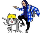 おしゃれポップな似顔絵アイコン描きます 目立つアイコン間違いなし！お写真から作成致します。 イメージ3