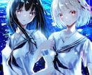 先着1名7000円！透明感ある女の子描きます 企業様実績あり！SNSやyoutubeのサムネ等にぜひ！ イメージ10