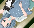 イラストアイコン描きます 青年のイラストや少女のイラストのアイコンを描きます イメージ7