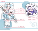 格安で可愛いイラスト全般描きます アイコン、ヘッダー、立ち絵などのイラストを格安で描きます！ イメージ2