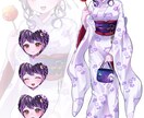 ご希望のデザインに沿った立ち絵を制作します 男女問わず王道&ポップの立ち絵が欲しい方へ イメージ3