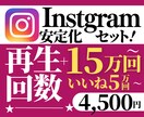 Instagramの運営安定化をお手伝いいたします 最近勢いがなくなってきたと感じている方におすすめセットです！ イメージ1