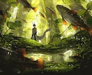 温かみのある背景込みのイラストを描きます どれだけ小物が増えても、一律料金50,000円で承ります イメージ1
