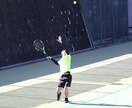 テニスの動画を送っていただきアドバイスをします 無駄のないテニスを目指しましょう イメージ1