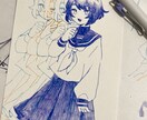 ボールペンイラスト制作します 世界観のあるやわらかな絵が得意です！ イメージ7