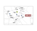 店舗・駐車場の案内に｜簡易地図を作成します スタンダードなデザインでお店・イベント・教室をわかりやすく イメージ4