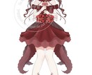 かわいいイラスト描きます かわいいSNS用アイコン、立ち絵等幅広くイラスト描きます イメージ6