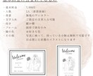 大切な日をお洒落な線画ウェルカムボードに制作します 線画イラスト作成｜シンプル×ナチュラルな世界観をデザイン イメージ4