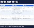 職務経歴書を読み手目線で書き直します 通話なし・質問票に答えるだけ・A4 2枚まで・修正1回無料 イメージ2