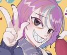 少しアニメちっくな似顔絵やオリキャラを描きます 絵柄の指定があればできる範囲で描きます。(デフォルメなど) イメージ1