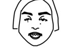 アイコンの絵を描きます 白黒でシンプルな、手書きでゆるふわ雰囲気のアイコン イメージ2