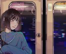 SNS映え、ダウナー系、病み系イラスト承ります ヘッダー/MV/グッズ/ジャケ/幅広く対応いたします。 イメージ5