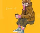 ファッションイラスト作成します ファッションイラストを、あなただけのスタイルで。 イメージ2