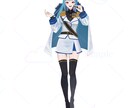 VTuberデビューお手伝いします イラスト~モデリングまで全工程!可能！イラストのみも可！ イメージ5