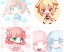 ころっと可愛いデフォルメイラスト描きます アイコン、スタンプ何にでも使えます イメージ1
