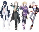 貴方だけのTRPG・IRIAM立ち絵を描きます TRPG経験者、IRIAM配信経験者が描きます イメージ4