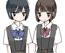 SNSのアイコン描きます お好きな絵柄から選べます。短期納品！制服なども！ イメージ6