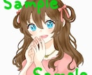 シンプルで可愛いアイコン制作します SNSで使用するアイコンを描きます！【版権/オリジナル】 イメージ2