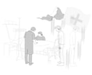 冊子に最適！線画ベースの人物イラスト描きます 繊細な描写ならお任せください！ イメージ4