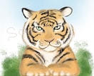 優しいパステル画風アイコン描きます 柔らかいタッチでアイコン描きます イメージ4