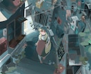 お客様の世界観に合わせた背景込みの絵を制作します 表紙・背景　一枚絵　挿絵　スチルなど イメージ2