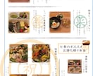 飲食店のメニュー作成承ります 個人営業の方やすぐにメニューが欲しい方必見 イメージ1