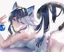 可愛らしい女の子のイラスト描きます 透明感のある可愛らしい女の子を描くのが得意です！ イメージ2
