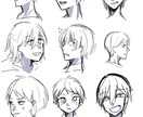 SNSアイコンのイラストお描きします 可愛い女子やかっこいい男子描きます イメージ7
