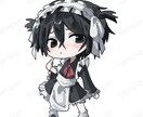 最短1日でミニキャラ全身描きます かわいい厚塗りのイラストを素早く納品！SNS使用や観賞用に イメージ2