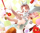 あなたのリクエストでオリジナルイラスト制作します web・雑誌・鑑賞用など様々な用途に利用可能です！ イメージ2