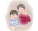 大切な瞬間をイラストにいたします 【スタートアップキャンペーン】1500円で2名様まで描きます イメージ8