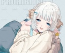 魅力的な一枚イラスト描きます 【商業利用可】配信などにもご利用いただけます！ イメージ1