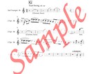 アドリブソロ用譜面を書き下ろしいたします 奏者のレベルを考慮しつつ聴き映えする譜面が欲しい方へ イメージ2