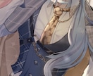 一枚絵とかキャラとかかきます やすめです！オリキャラの一枚絵欲しかったり、デフォ化します！ イメージ6